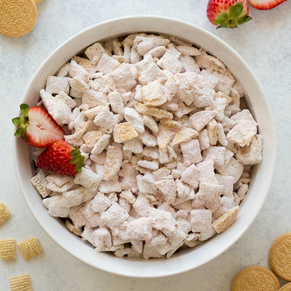 Strawberry Shortcake Oreo Puppy Chow Recipes