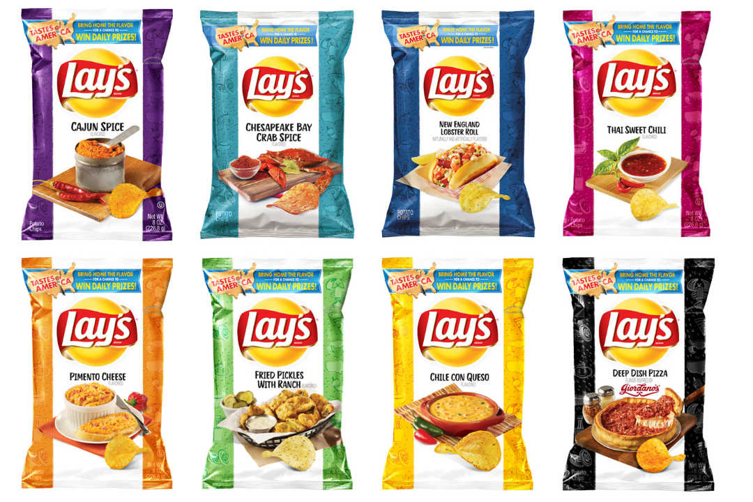 Lay's Tastes of America Potato Chips The Three Snackateers