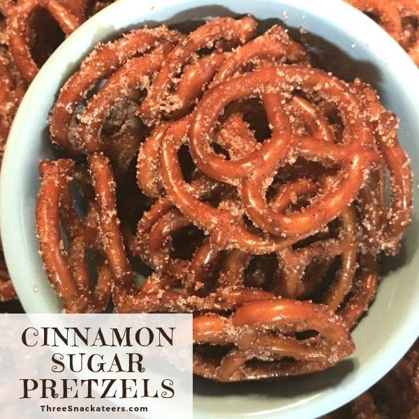 Easy Homemade Cinnamon Sugar Pretzels Recipe (Step By Step) The Three