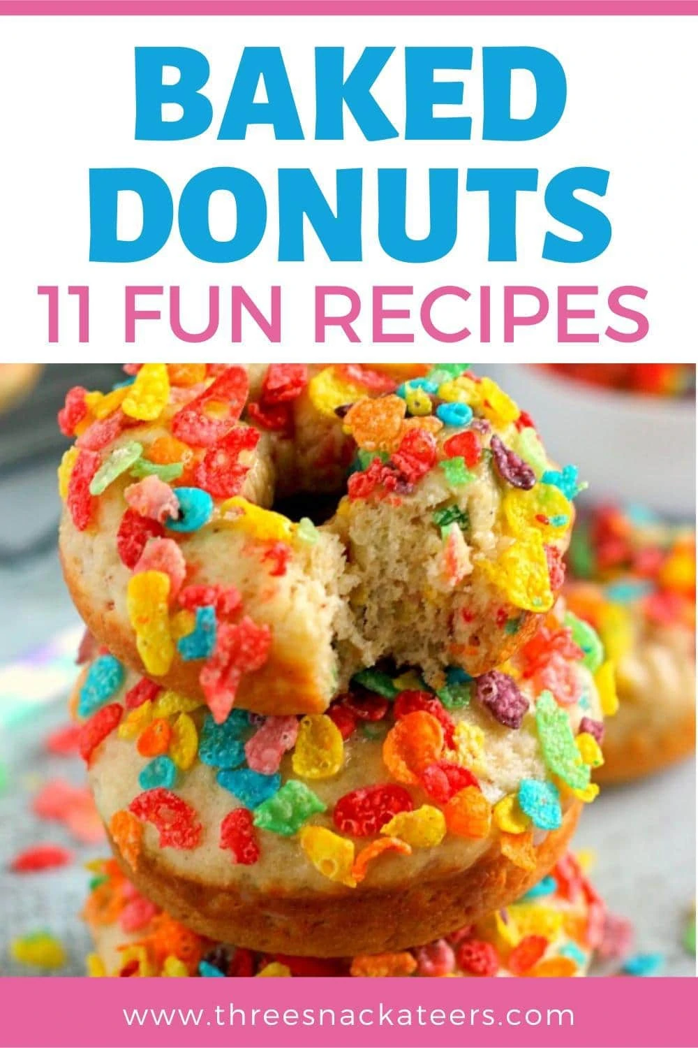 11 Easy Oven Baked Donuts The Three Snackateers