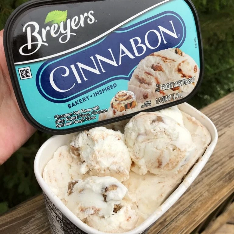 How To Make Cinnamon Roll Ice Cream Cones - The Three Snackateers