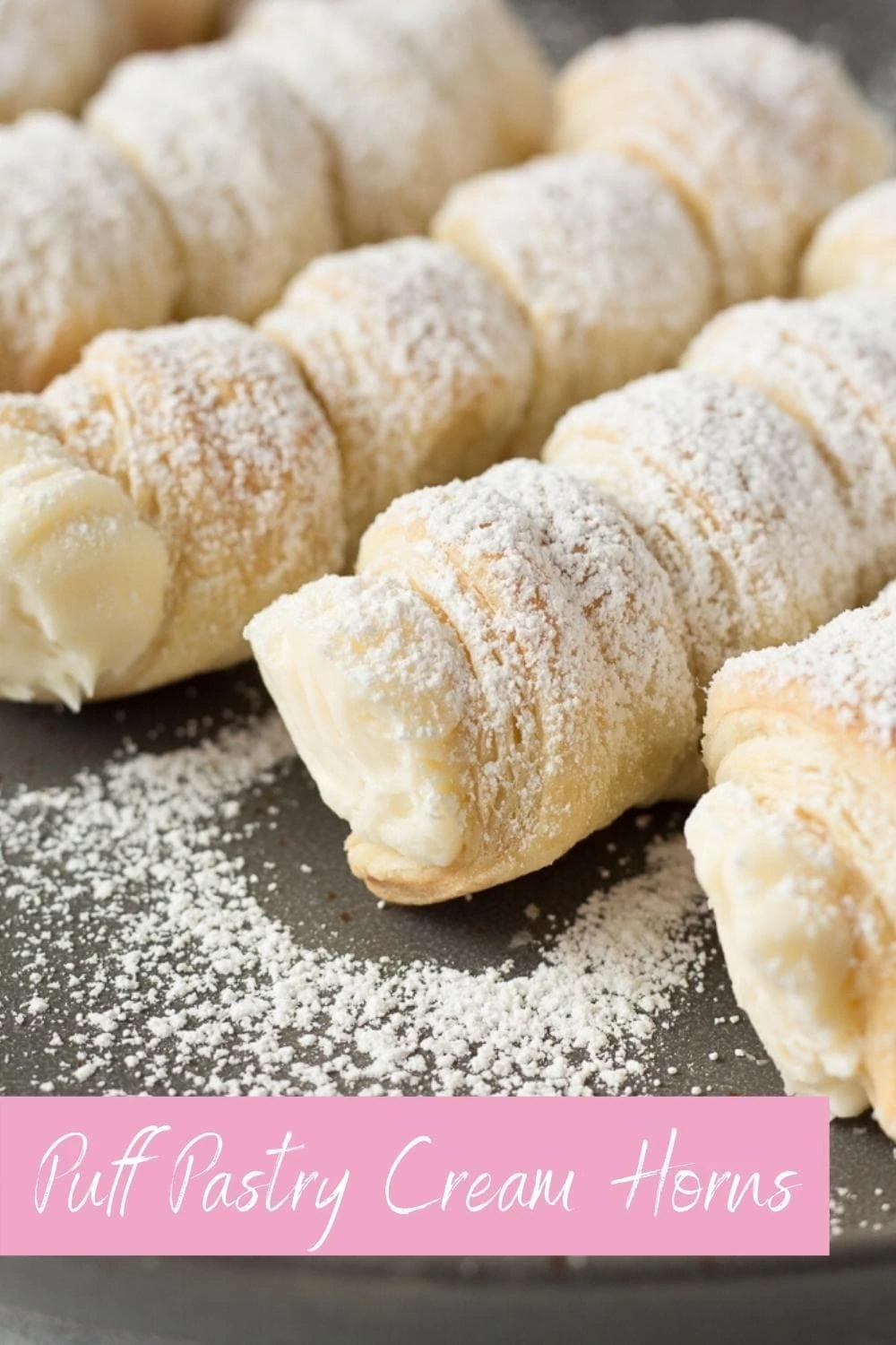 Puff Pastry Cream Horn Recipe