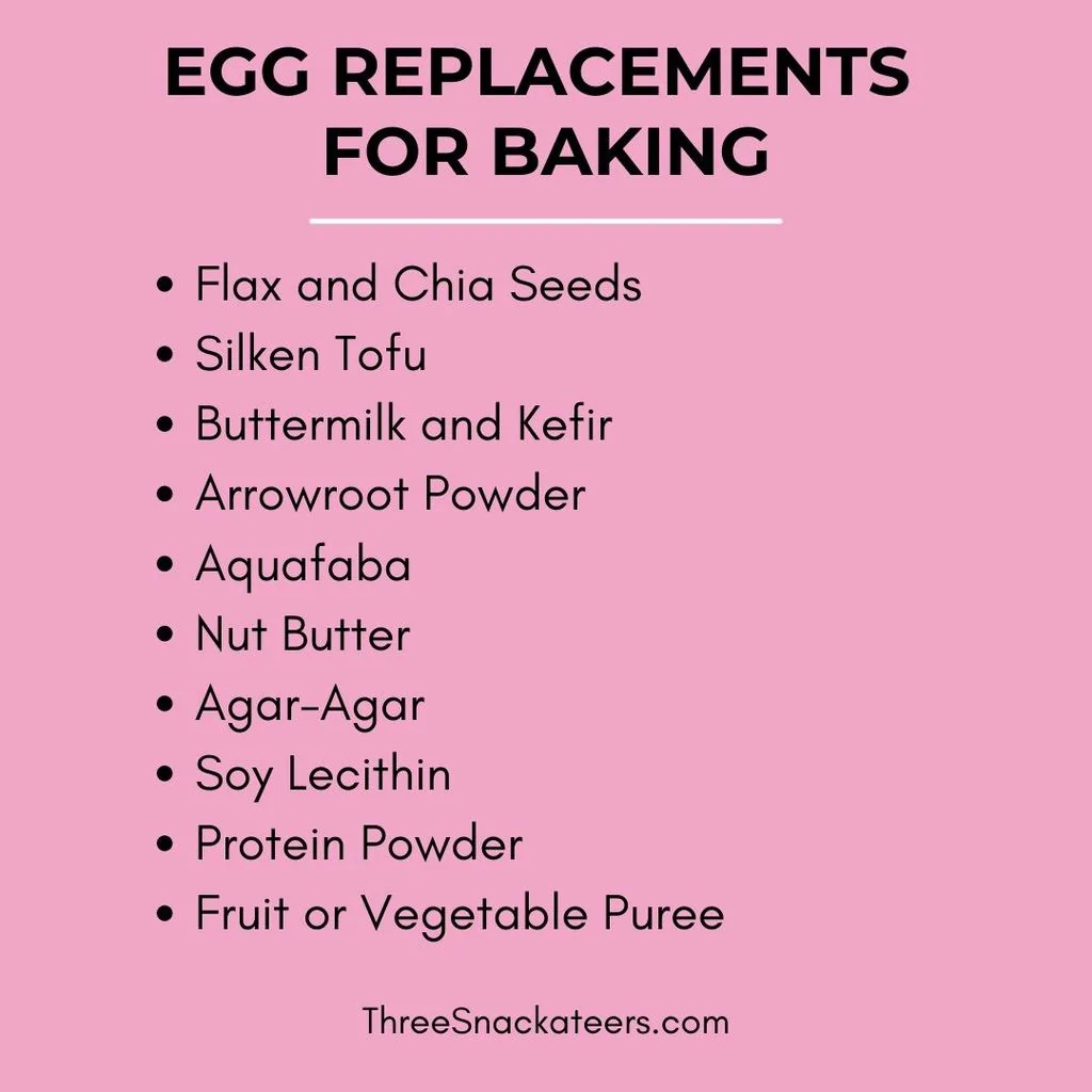 20 Best Egg Substitutes For Cake Mix - The Three Snackateers