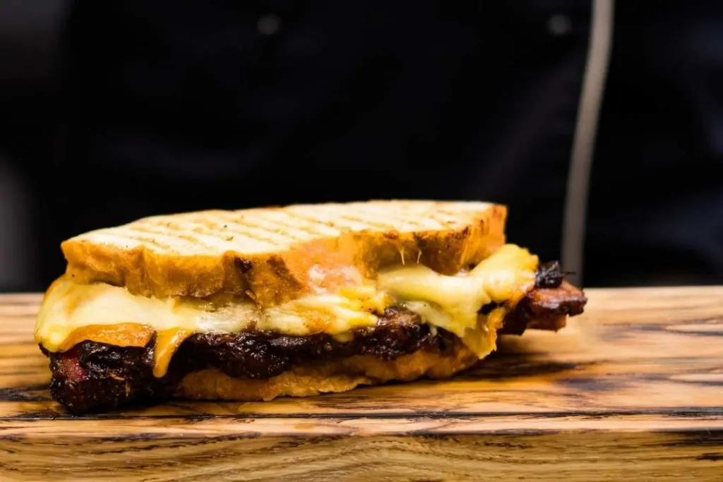Brisket Grilled Cheese Sandwich