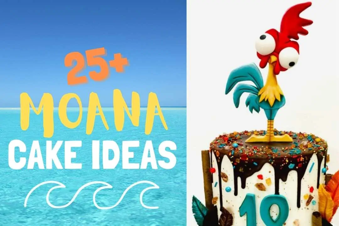 Adorable DIY Moana Cake Design Ideas - Amycakes Bakes