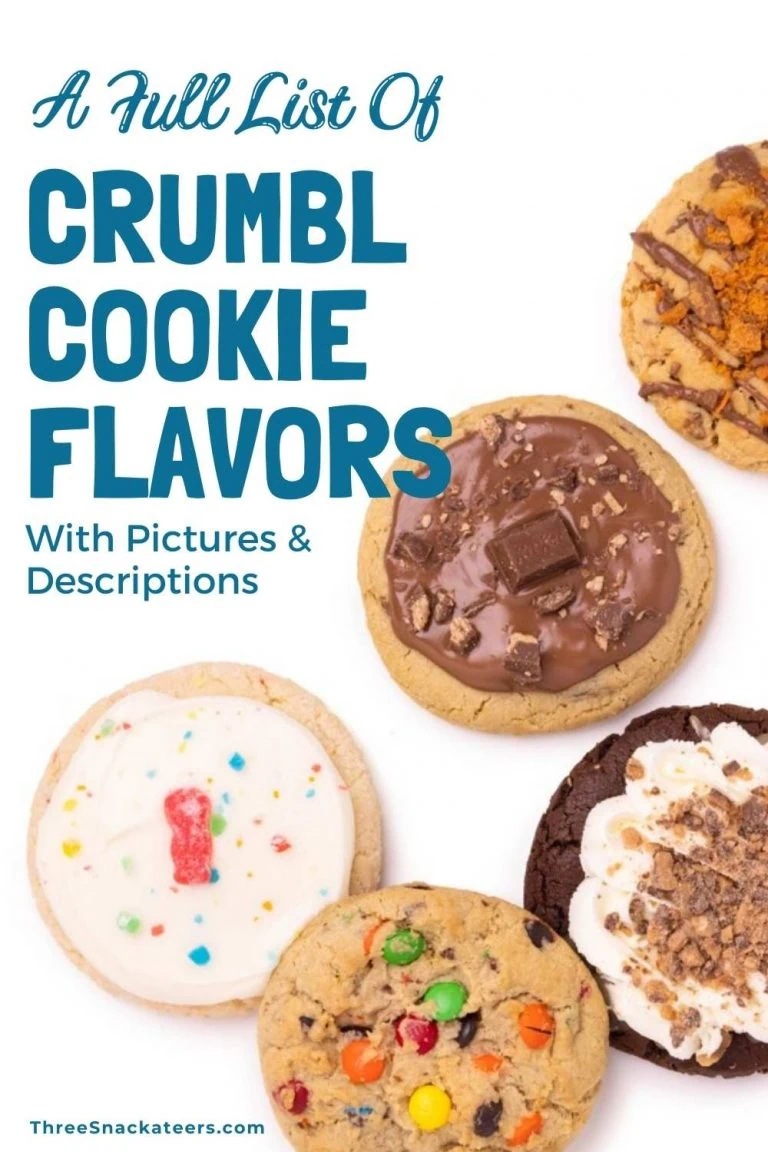 All Crumbl Cookie Flavors List (Updated Weekly) - The Three Snackateers