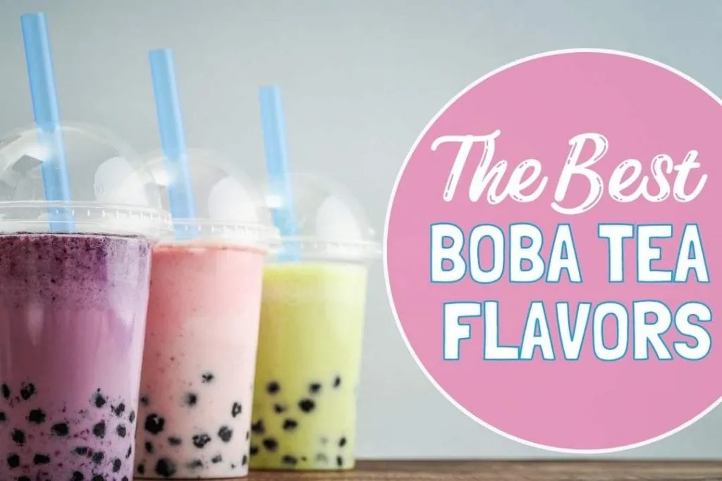 The Best Boba Tea Flavors Pin 1024x683 