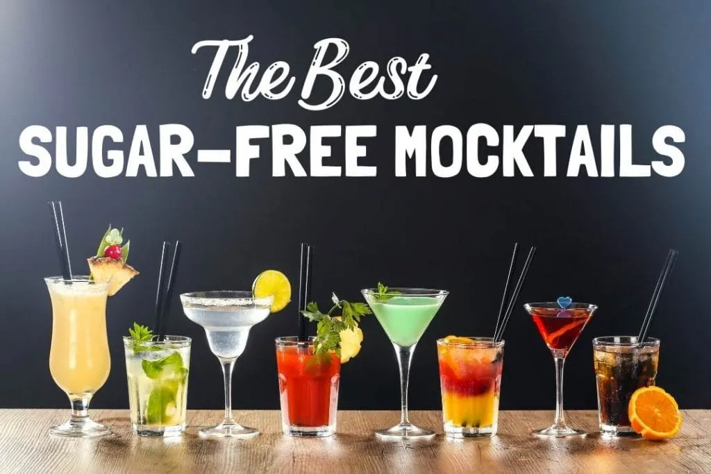 Best Sugar Free Mocktail Recipes Feature