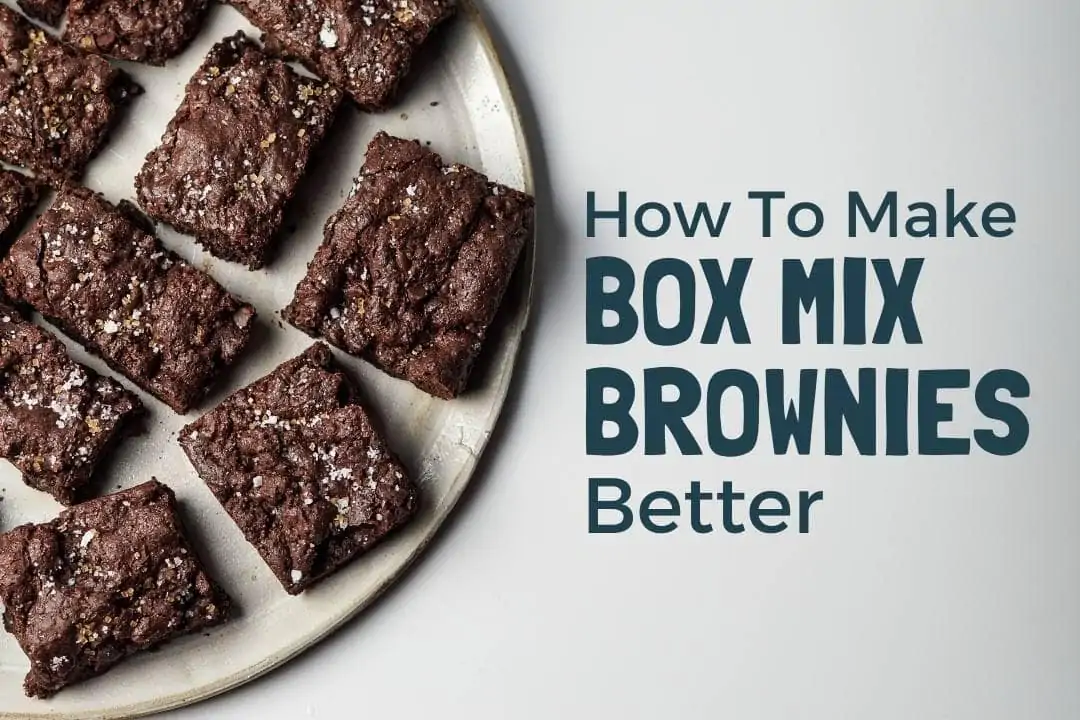 How To Make Box Brownies Better 13 Tips Tricks Hacks The Three   How To Make Box Brownies Better Feature 