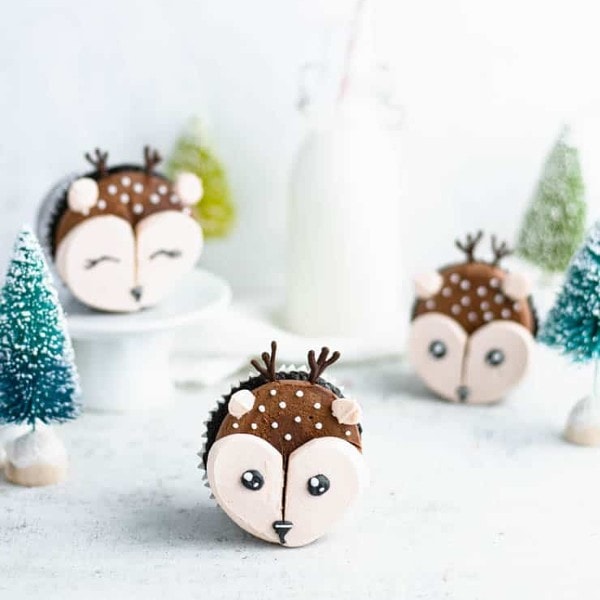Forest Reindeer Cupcakes