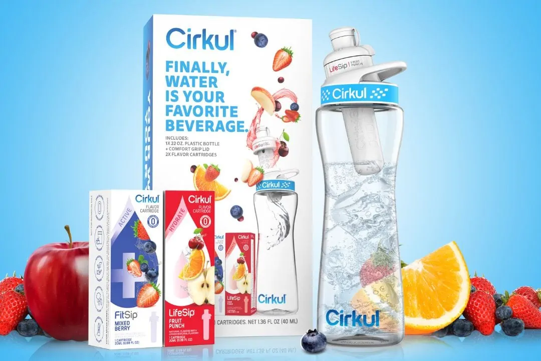 Cirkul Water Bottle Flavors Feature 